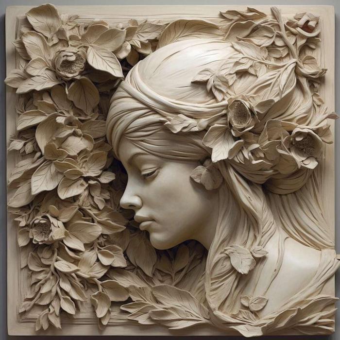 نموذج ثلاثي الأبعاد لآلة CNC 3D Art 